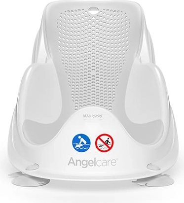 Angelcare badestol til badekar FIT lysegrå