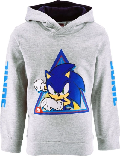 Grå Sonic-sweatshirt