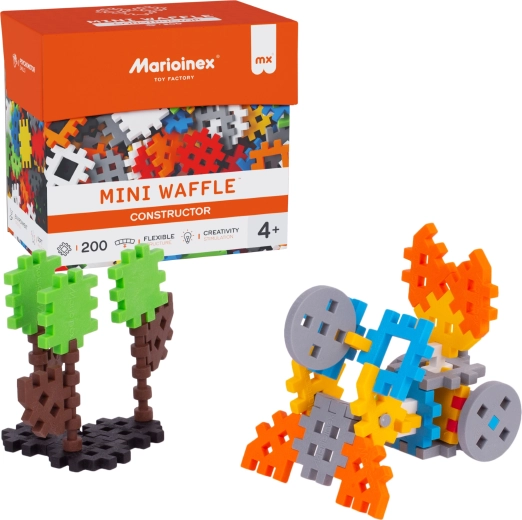 Byggesæt Mini Waffle Constructor 200 dele MARIOINEX