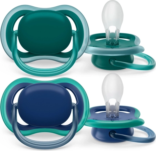 Philips Avent sut Ultra Air, 6–18 måneder, blå, 2 stk.