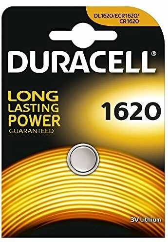 Duracell litium knapcellebatteri 1620 3 V 78 mAh