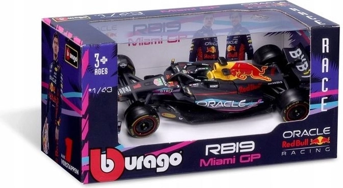 Samlermodel BBU Oracle Red Bull Racing Miami 1:43