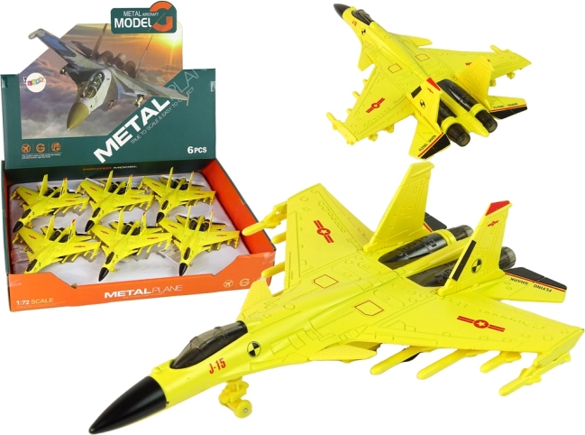 Gul friktion jagerfly 1:72