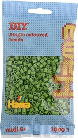 Hama Midi strygeperler 1000 stk. olivengrønne