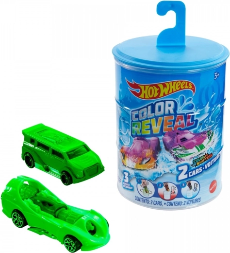 Hot Wheels Color Reveal dobbeltpakke med biler