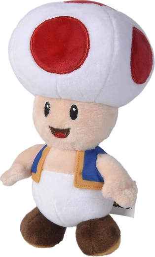 Plysbamse Super Mario Toad 20 cm