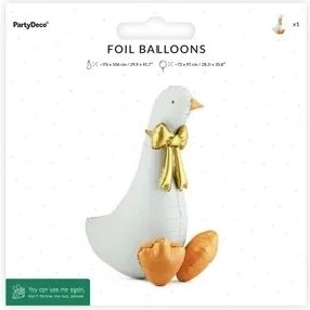 Stående folieballon Gås 72 × 91 cm