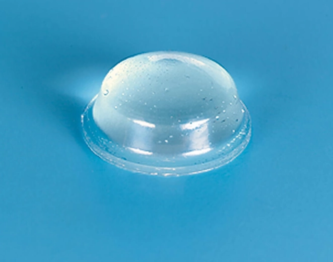 Selvklæbende klare halvrunde bumpere 11,1 × 5,1 mm (sæt 5 stk)