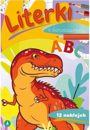 Bogstaver med dinosaurer – arbejdsbog