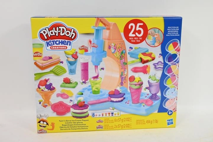 Play-Doh isbutik – sæt med 25 dele
