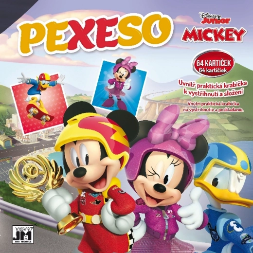Vendespil Mickey Mouse Clubhouse – hæfte med kort