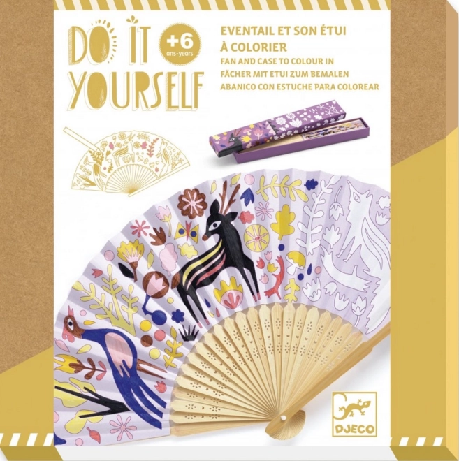 Vifte til farvelægning Djeco