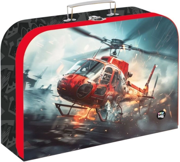 Børnekuffert i laminat Brandmænd 34 cm