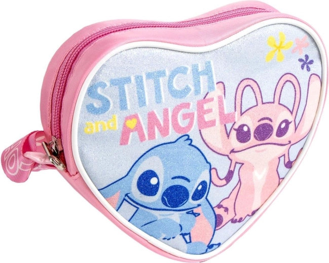 Disney Stitch børnetaske i hjerteform til skulder