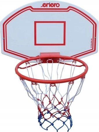 Basketballbagplade 71 × 45 cm med ring