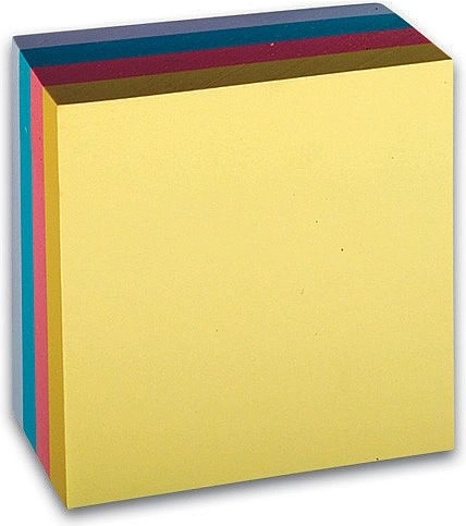 Selvklæbende notesblok Concorde 76 × 76 mm pastel