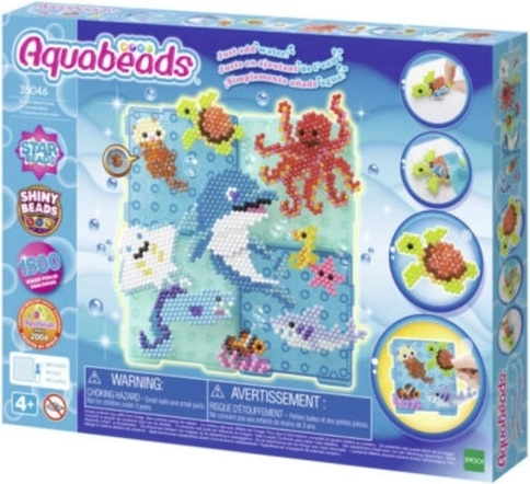 Aquabeads sæt med havdyr