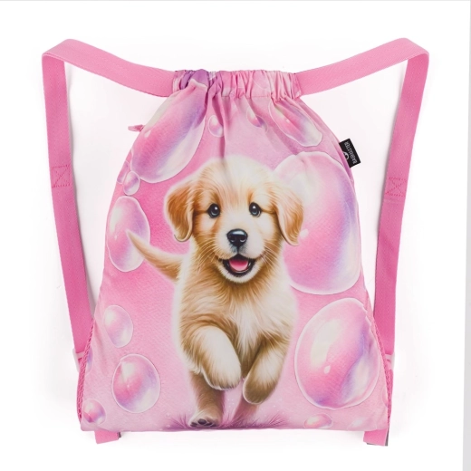 Bagmaster skopose til indesko og idræt Lumi med hund