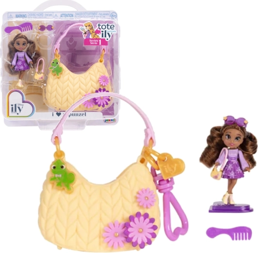 Disney ILY 4ever moderigtig minidukke med Rapunzel-tema og tilbehør