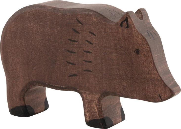 Holztiger vildsvin - 1 stk.