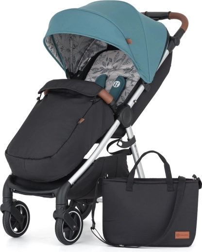 Petite&Mars sportsvogn Royal3 silver ocean blue
