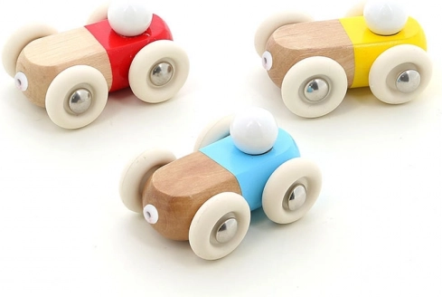 Vilac træ mini bil blå