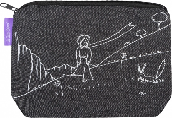 Denim-etui Den lille Prins – sort