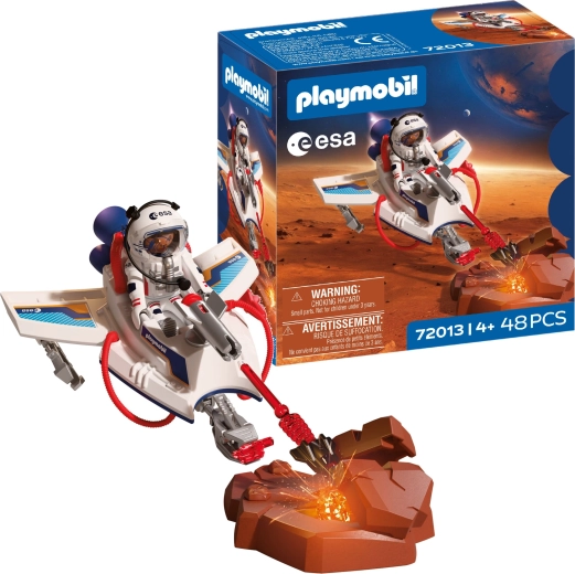 Playmobil ESA rumglider med astronaut og tilbehør, 48 dele