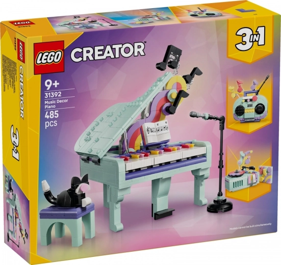 LEGO Creator 3-i-1 dekorativt klaver med kat