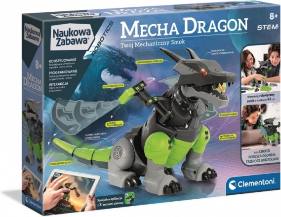 Lærerig byggesæt: mecha-drage