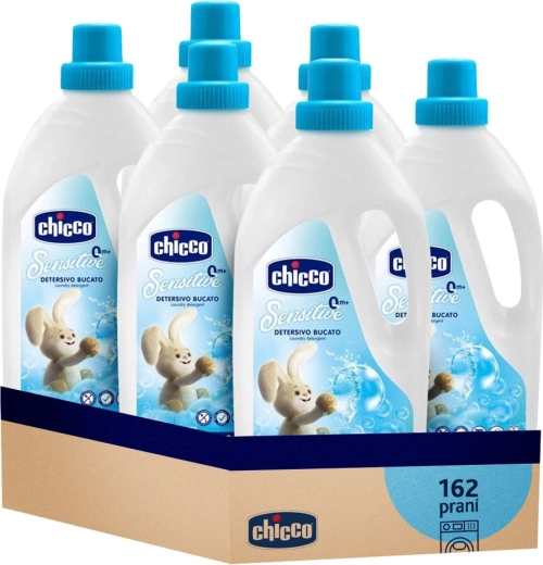 Chicco Baby Sensitive vaskegel 1,5 l - 6 stk.