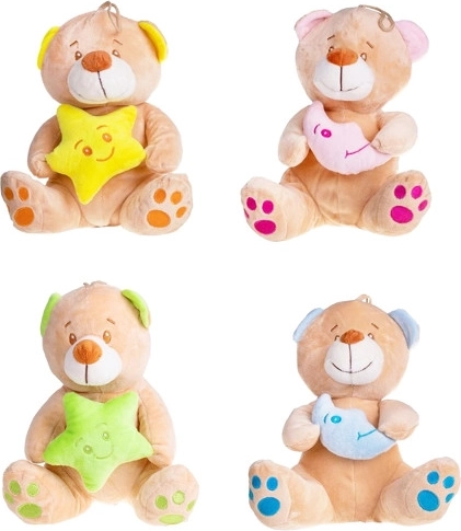Baby-bamse med vuggevise, stjerne/måne