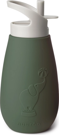 NuuRoo Pax silikoneflaske dusty green