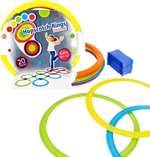 Sammenkoblingsbare hoppe-ringe til børn