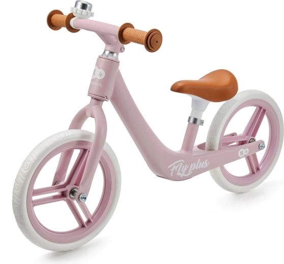 Kinderkraft løbecykel Fly Plus Powder Pink