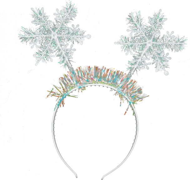 Hårbøjle med Snefnug