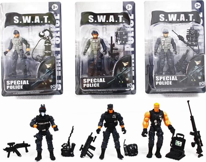 Actionfigur soldat 10 cm – serie 1 (flere varianter)