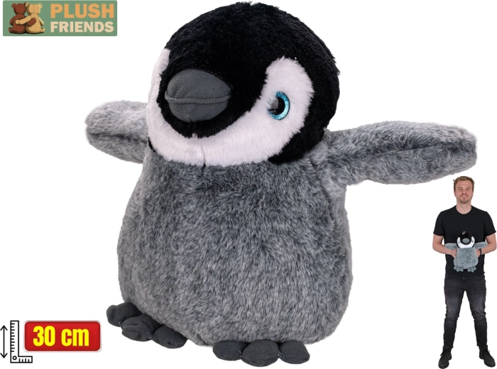 Plush Friends plysbamse pingvin 30 cm