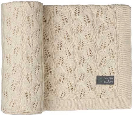 Vinter & Bloom tæppe moment organic linen beige
