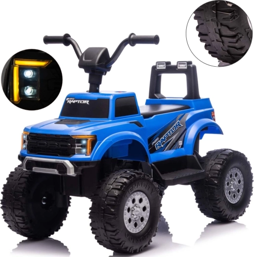 Elektrisk legetøjsbil Milly Mally Ford F-150 Raptor blå