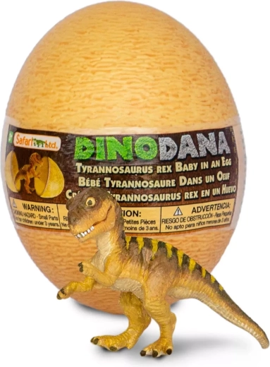 Safari Ltd. figur af en T-Rex-unge med æg med udvidet virkelighed