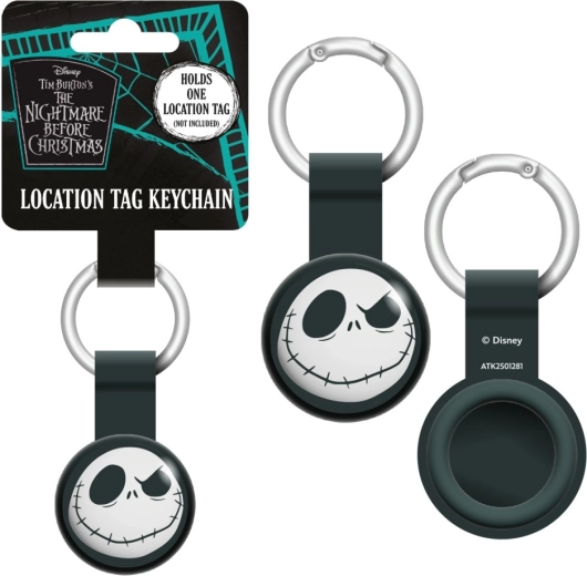 Nightmare Before Christmas nøglering til lokalisator med motiv af Jack Skellington