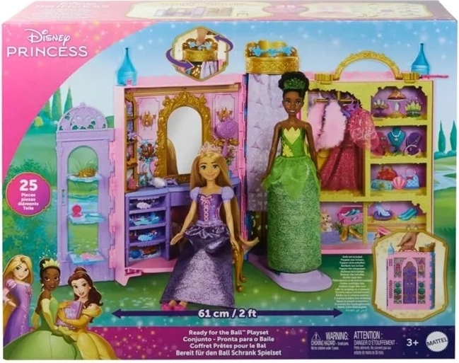 Disney Princess bærbar garderobe til prinsesser – klar til ballet