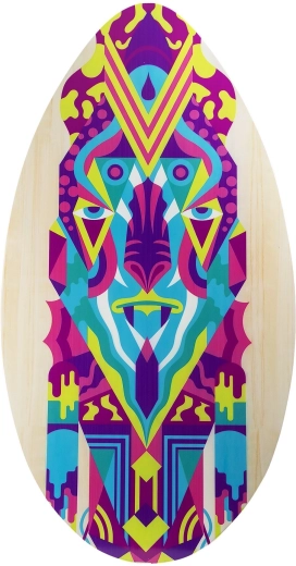Skimboard Inca 94 cm træbræt SportX