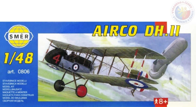 Směr modelbyggefly Airco DH II 1:48