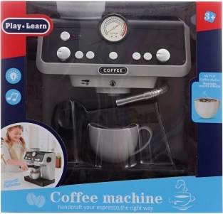 Børnekaffemaskine på vand og batterier - 1 stk.