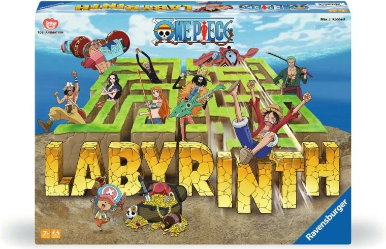One Piece labyrint – brætspil