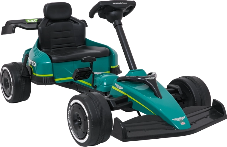 Pedal-gokart Aston Martin grøn