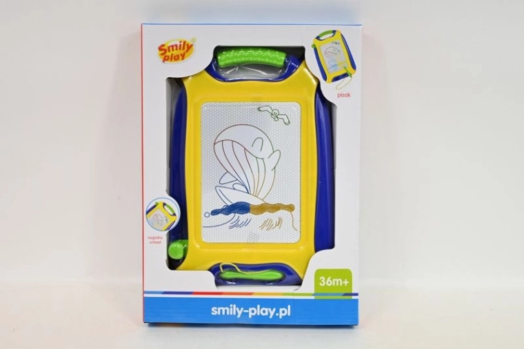 SmilyPl farverig magnetisk tegnetavle
