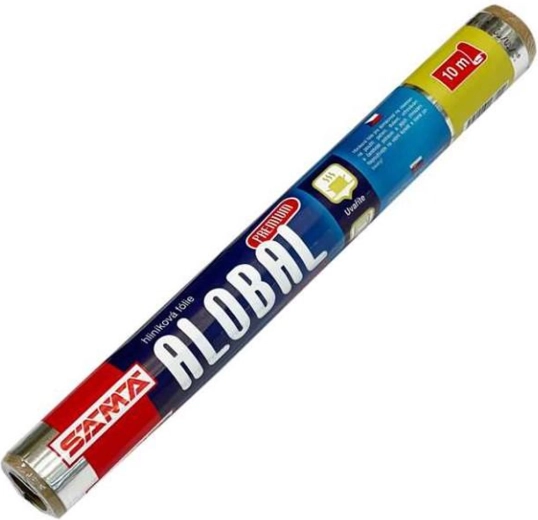 Premium alufolie 10 m, bredde 29 cm, 9 mikrometer